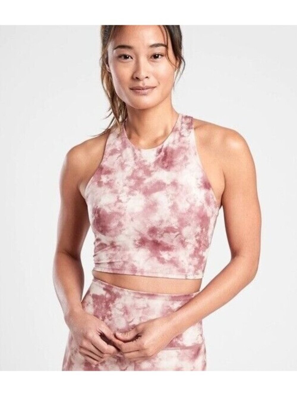 Athleta Conscious Crop Bra A-C - XL Just Dance Ballerina Gown Pink